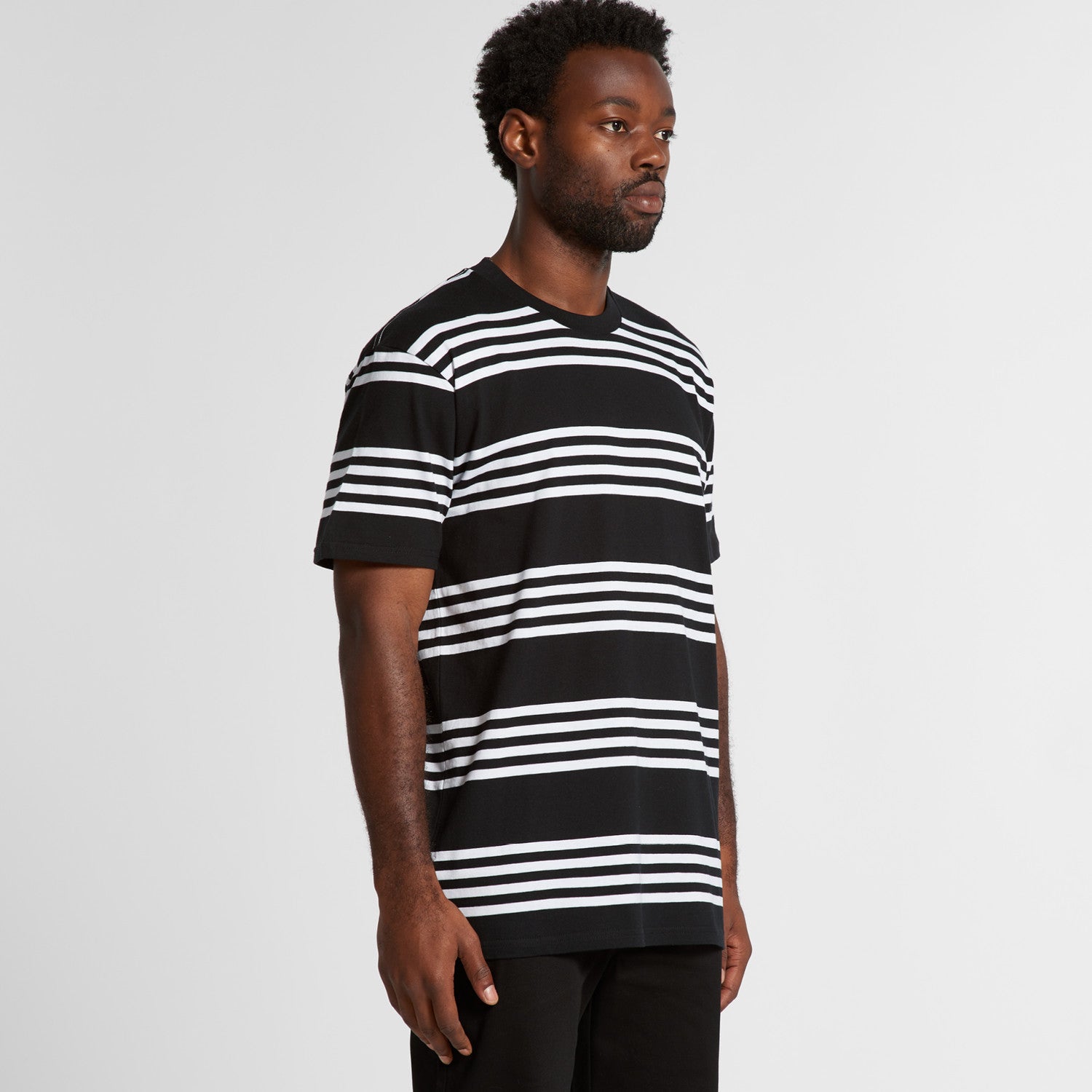 Men's Classic Quad Stripe Tee |Arena Custom Blanks