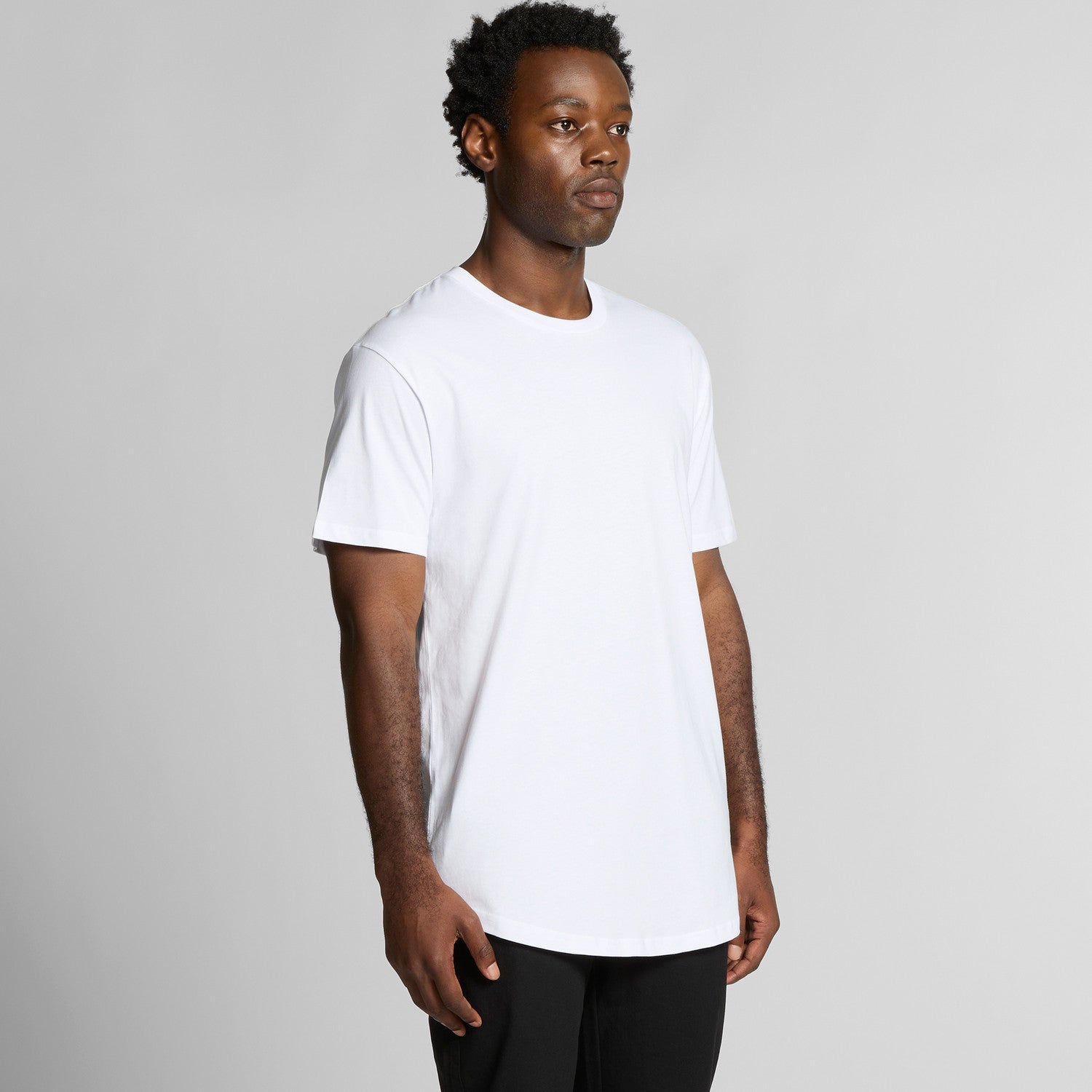 Men's Staple Curve Tee | Arena Custom Blanks