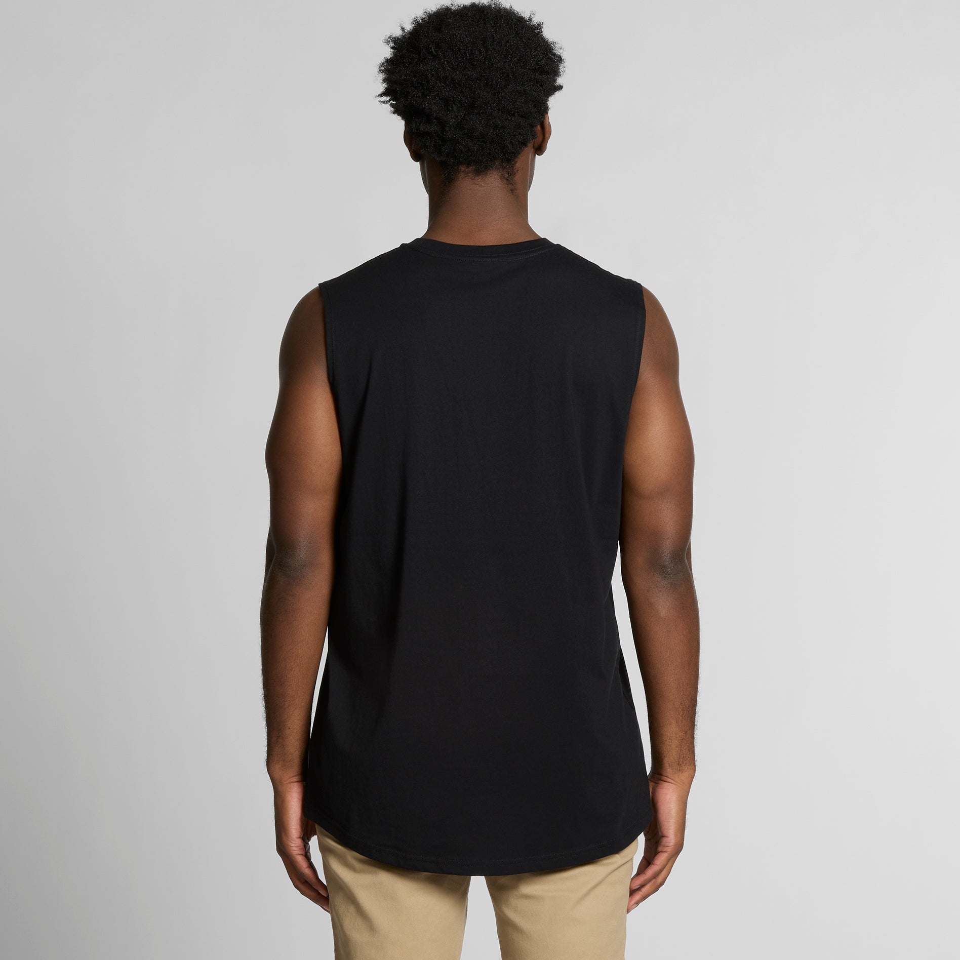 Men's Staple Curve Tank |Arena Custom Blanks