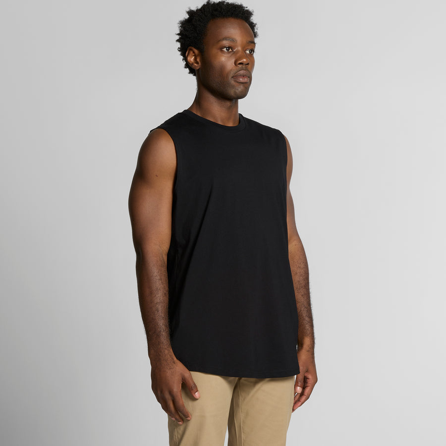 Men's Staple Curve Tank |Arena Custom Blanks