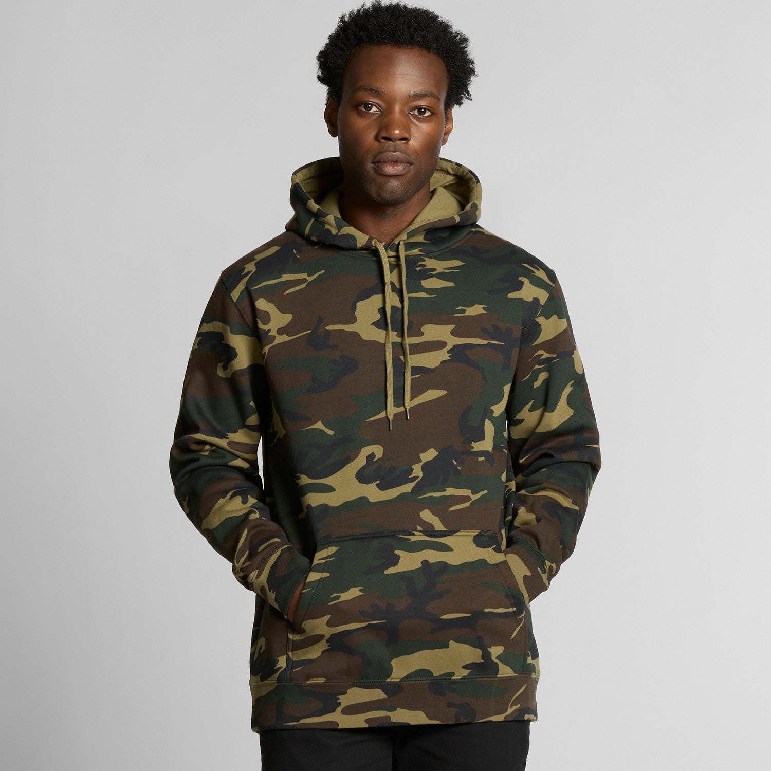 Men's Stencil Camo Hoodie | Arena Custom Blanks