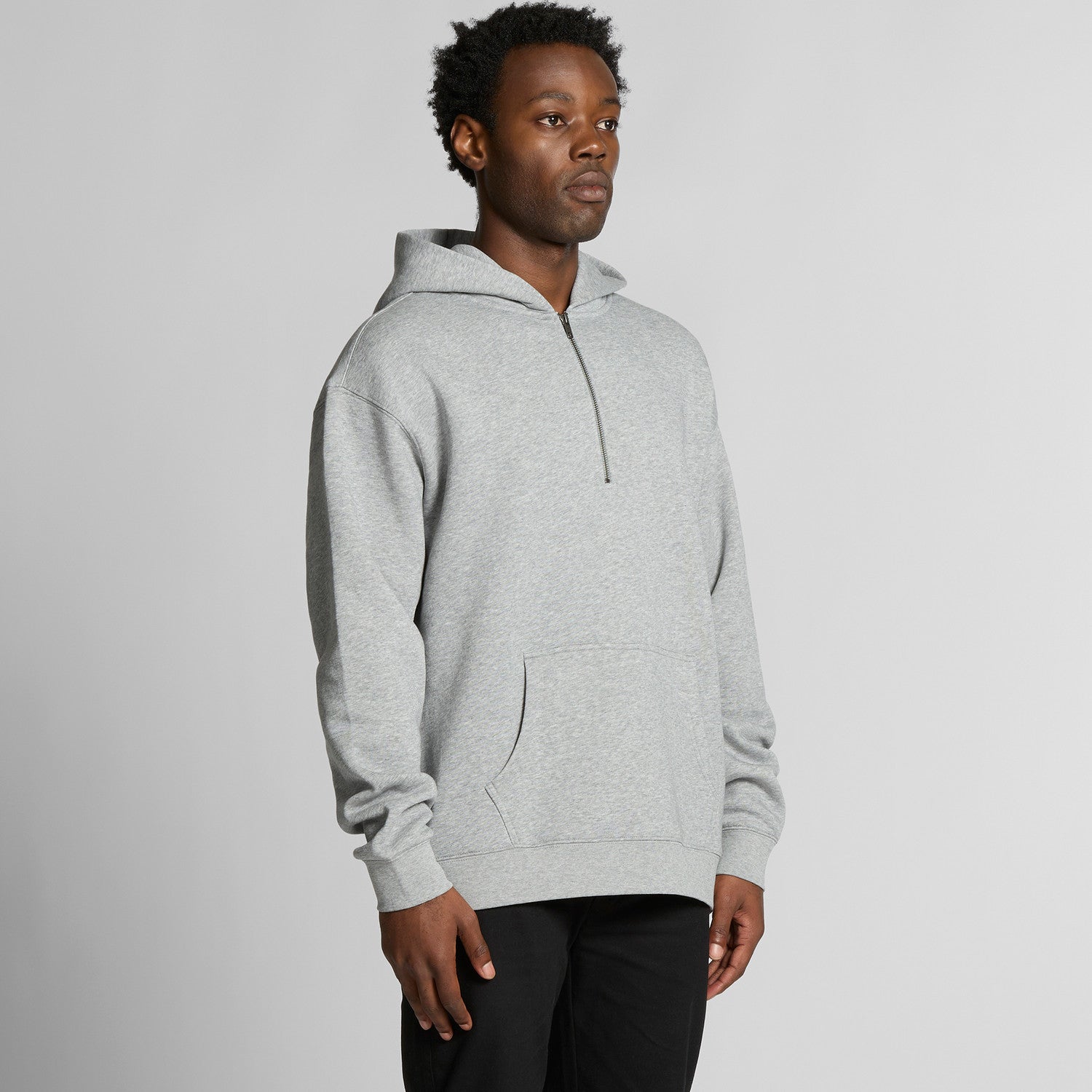 Men's Relaxed Half Zip Hoodie | Arena  Custom Blanks