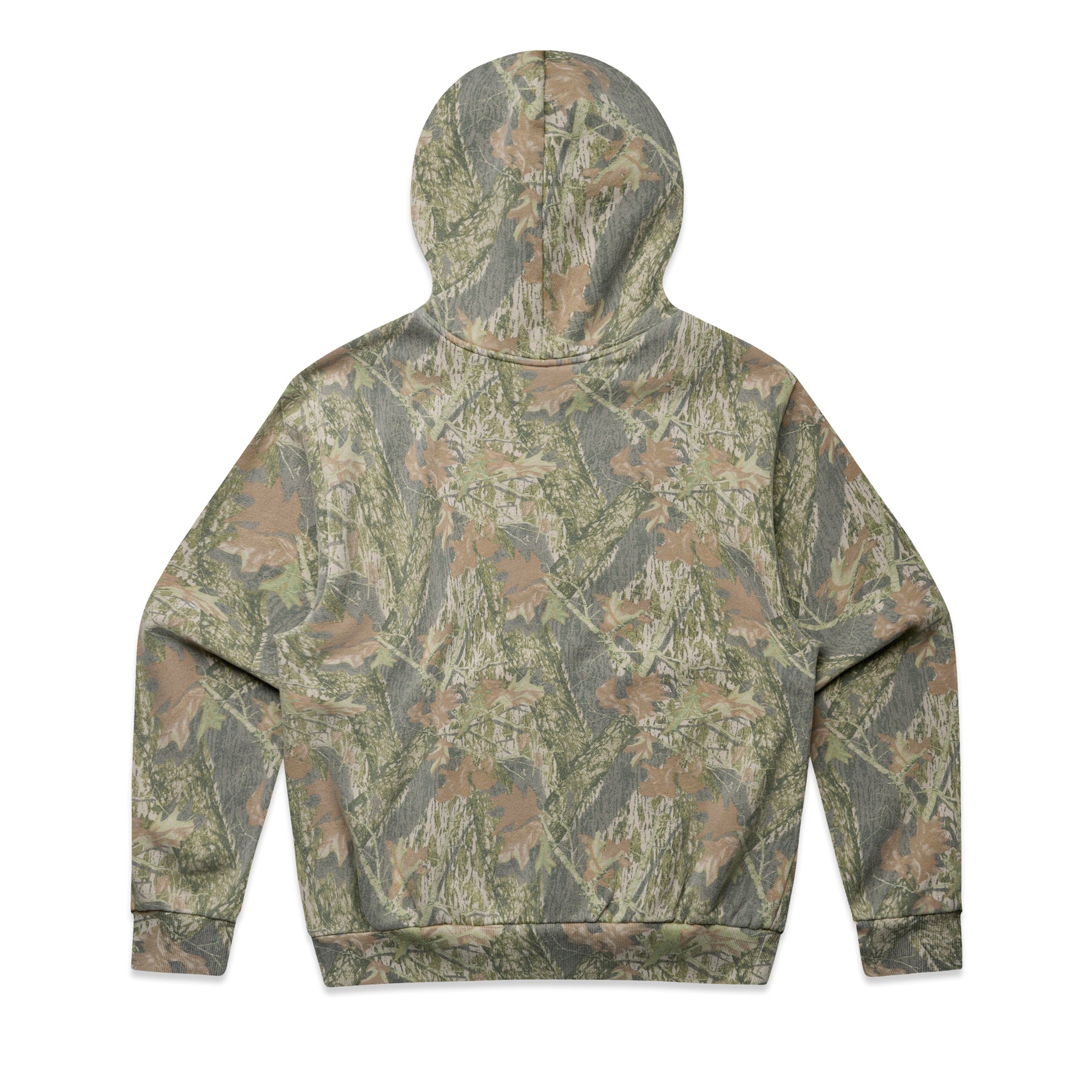 Men's Box Faded Camo Hood | Arena Custom Blank
