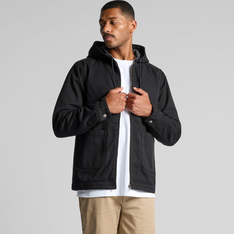 Canvas Hooded Jacket | Arena Custom Blanks