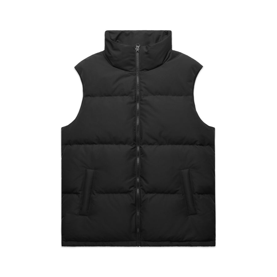 Puffer Vest | Arena Custom Blanks - Arena Prints - $25 - $50, Black, Custom Blanks, embroidery, heat pressing, jacket, Jackets, Men - 