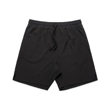 Men's Active Shorts 18" |Arena Custom Blanks - Arena Prints - $25 - $50, Black, Custom Blanks, heat press, Men, Option 2, Shorts - 