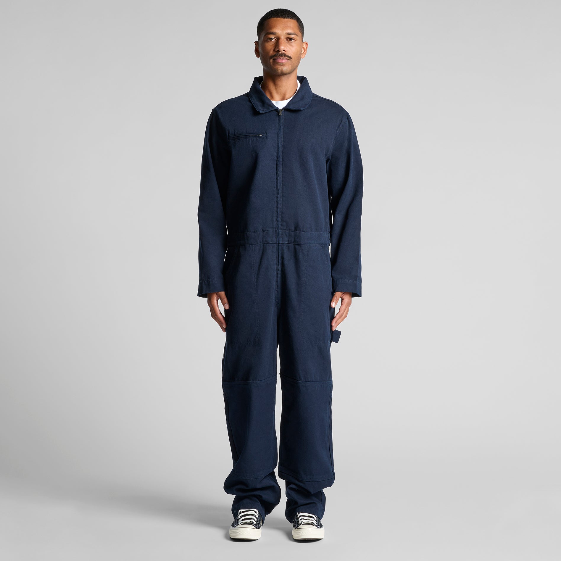 Canvas Coveralls | Arena Custom Blanks - Arena Prints - Modeled Shot - Cover