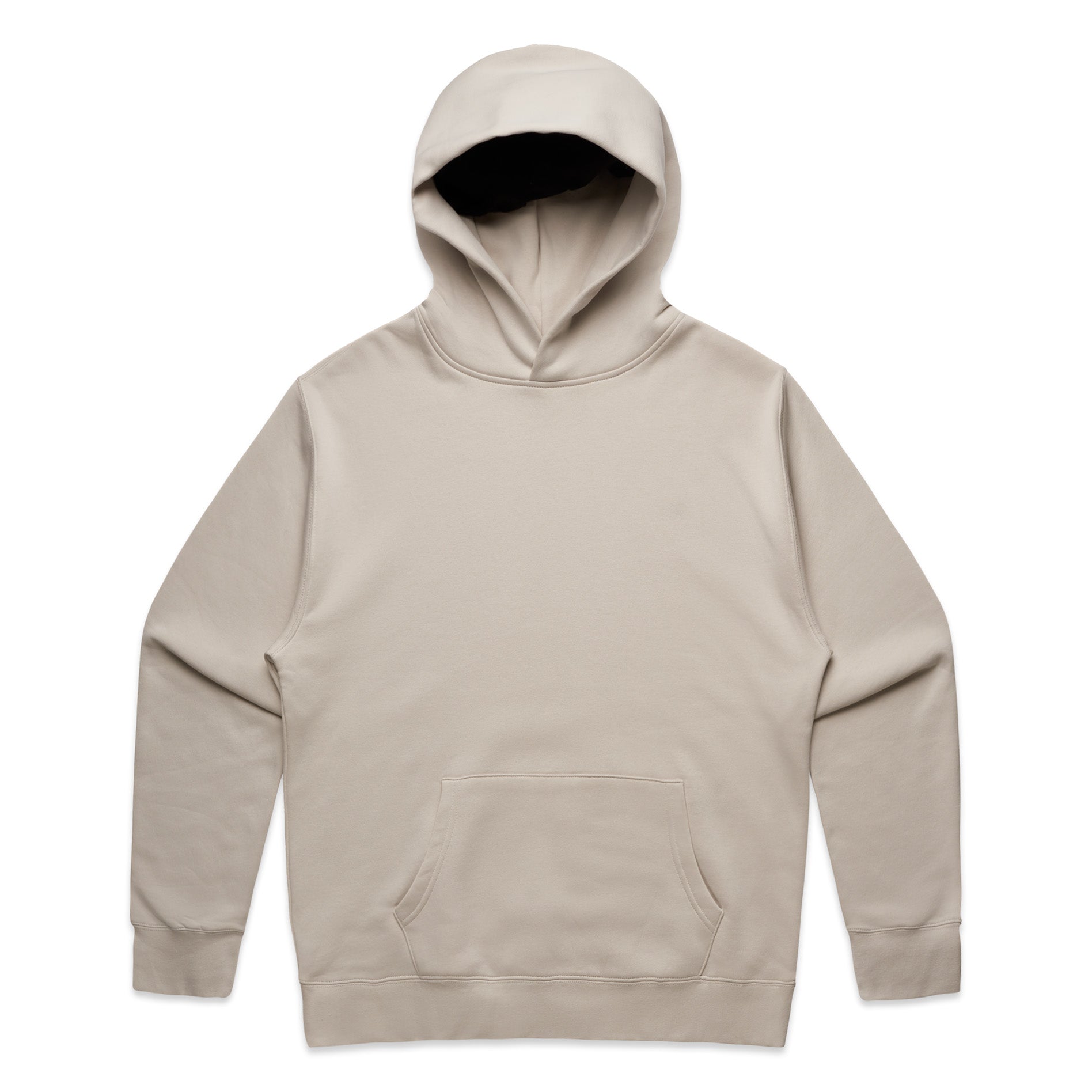 Men's Relaxed Hoodie |Arena Custom Blanks - Arena Prints - Front - Bone - Cream