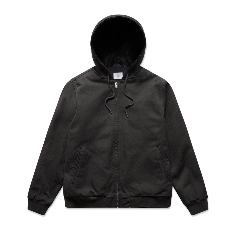 Canvas Bomber Hood Jacket | Arena Custom Blanks