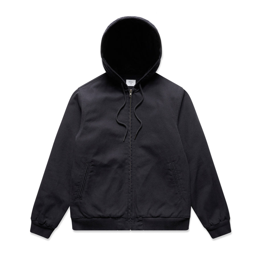 Canvas Bomber Hood Jacket | Arena Custom Blanks