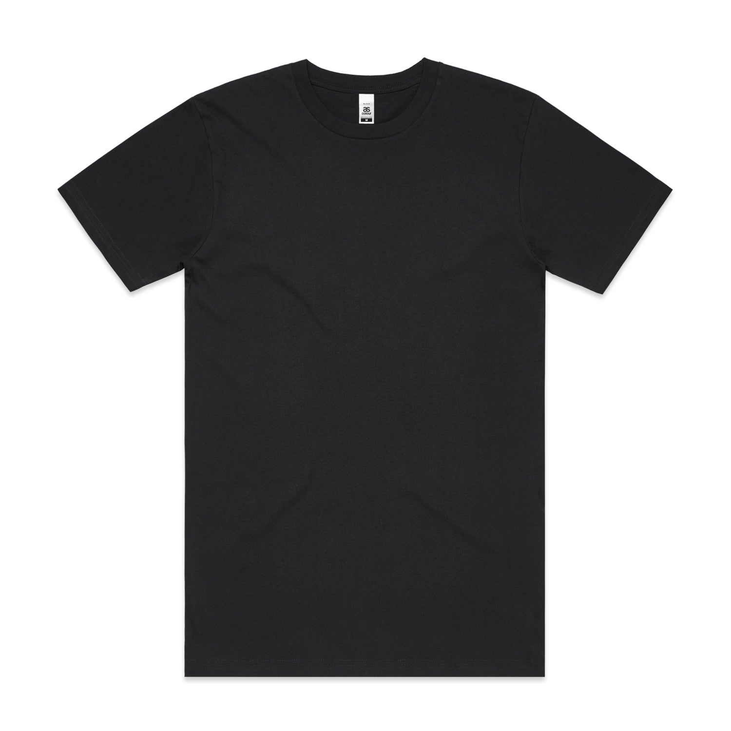 Block Tee| Arena Custom Blanks - Arena Prints - Front - Black