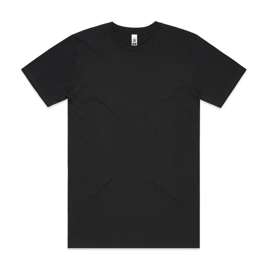 Block Tee| Arena Custom Blanks - Arena Prints - Front - Black