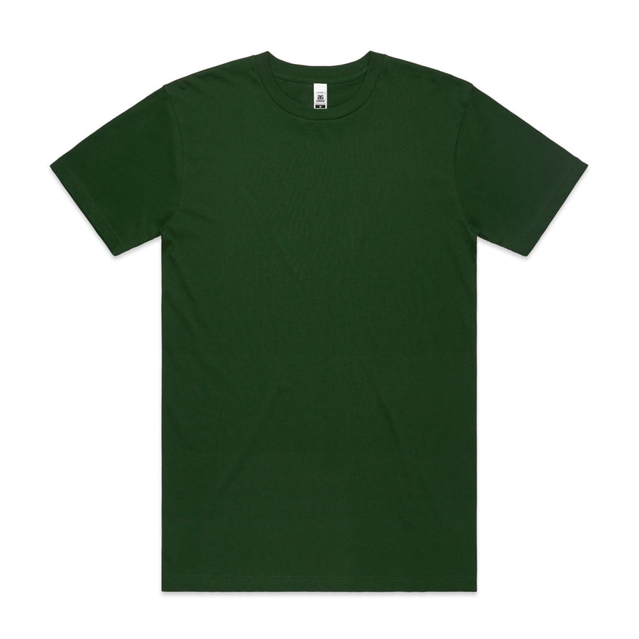 Block Tee| Arena Custom Blanks - Arena Prints - Front - Forest Green - Green