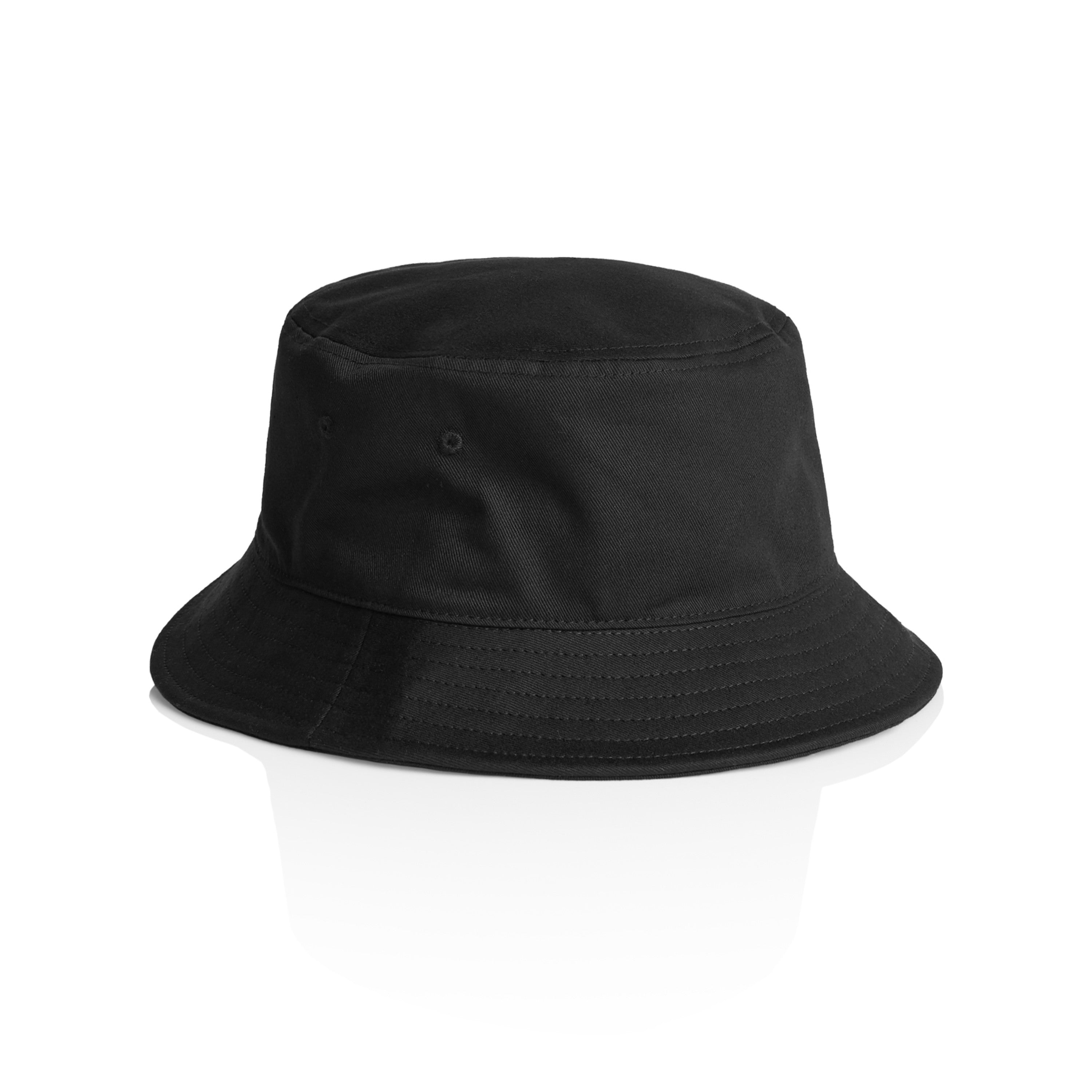 Bucket Hat | Arena Custom Blanks - Arena Prints - Front - Black