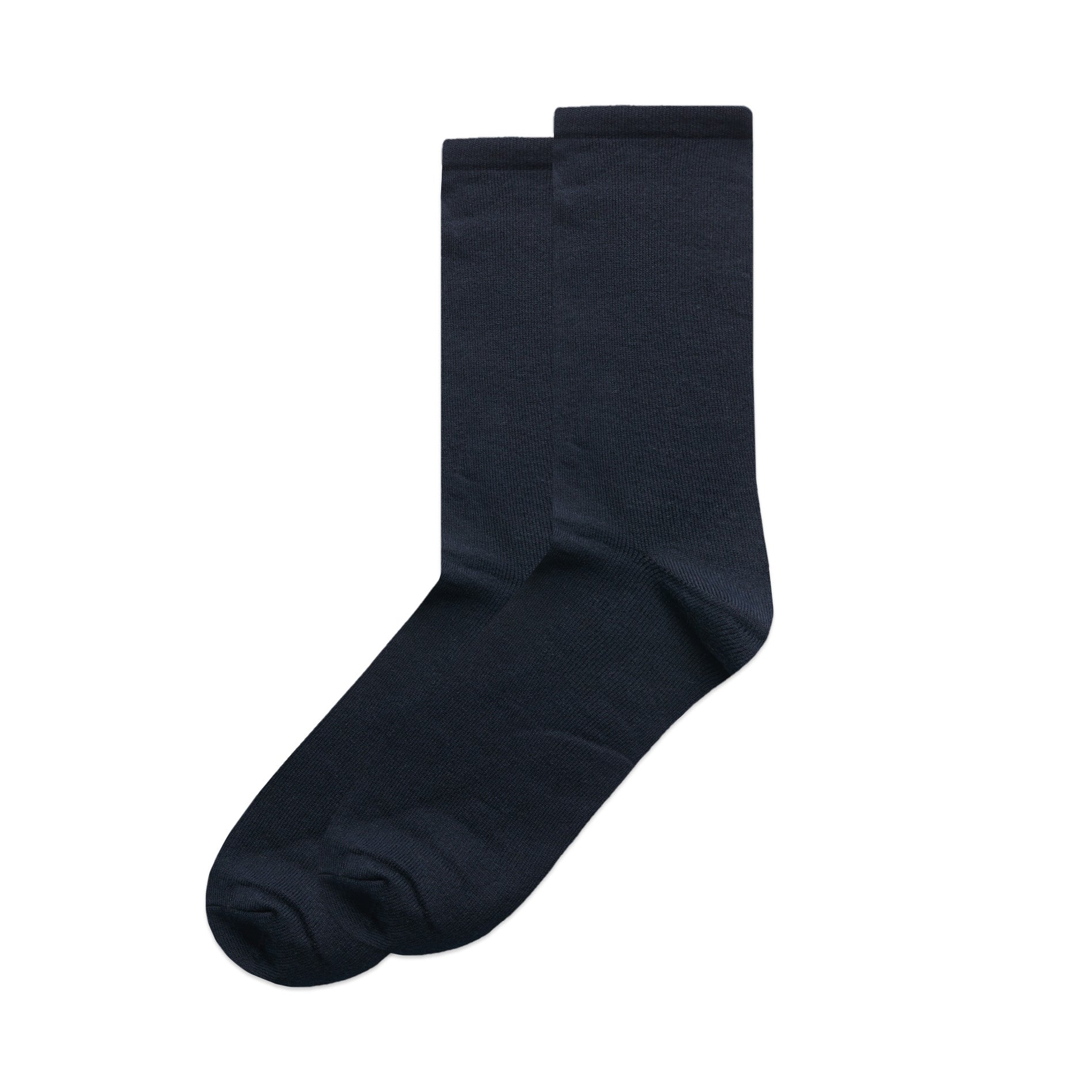 Business Socks (2 Pairs) | Arena Custom Blanks - Arena Prints - Side - Navy - Blue
