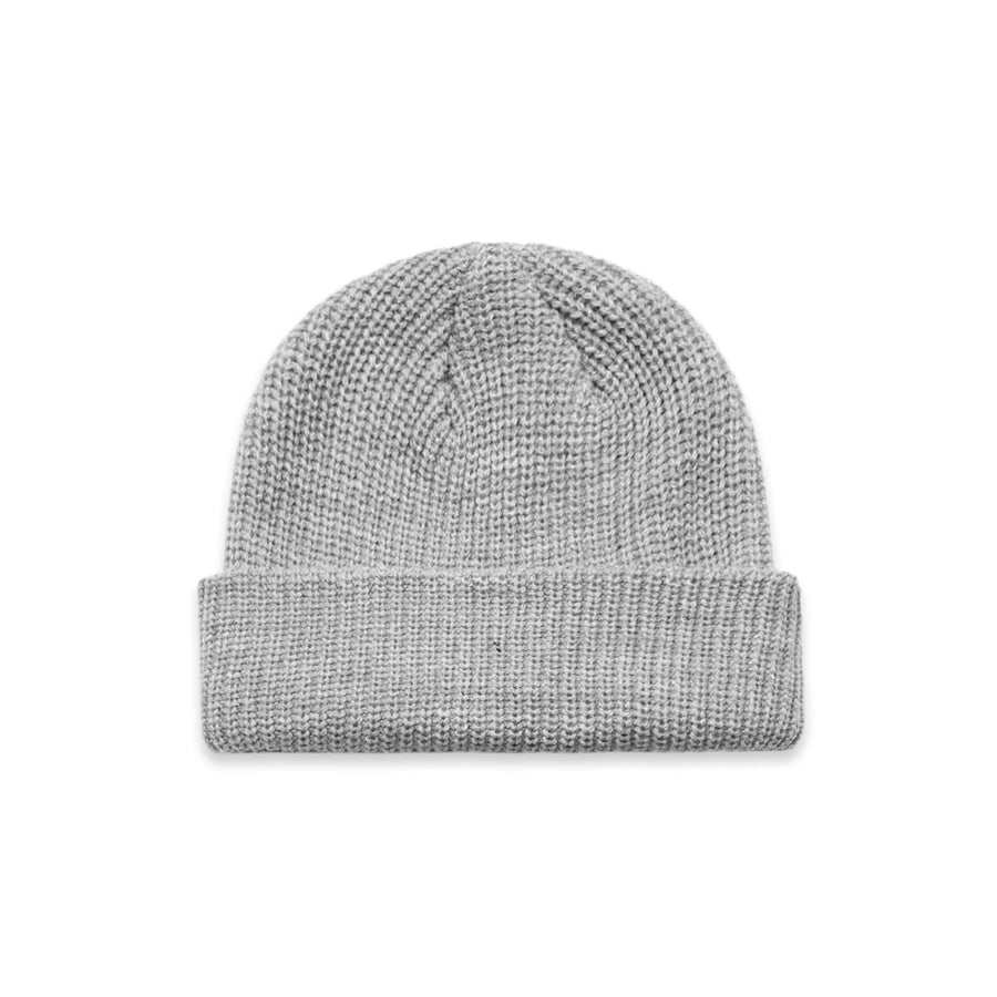 Cable Beanie | Arena Custom Blanks - Arena Prints - Front - Athletic Heather - Grey