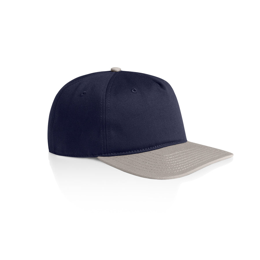 Class Two-Tone Cap | Arena Custom Blanks - Arena Prints - Side - Midnight - Light Grey