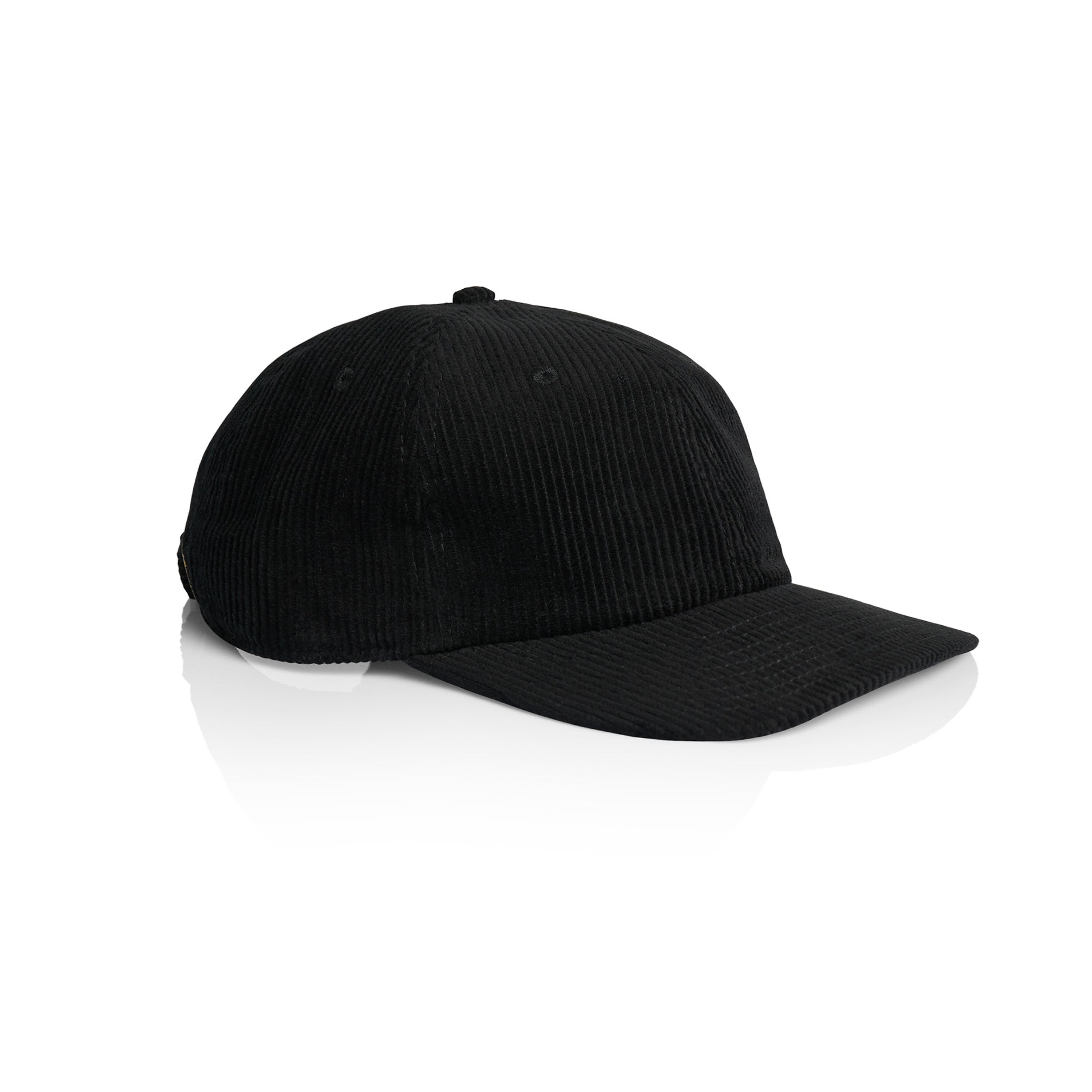 Classic Cord Cap | Arena Custom Blanks - Arena Prints - Angle - Black