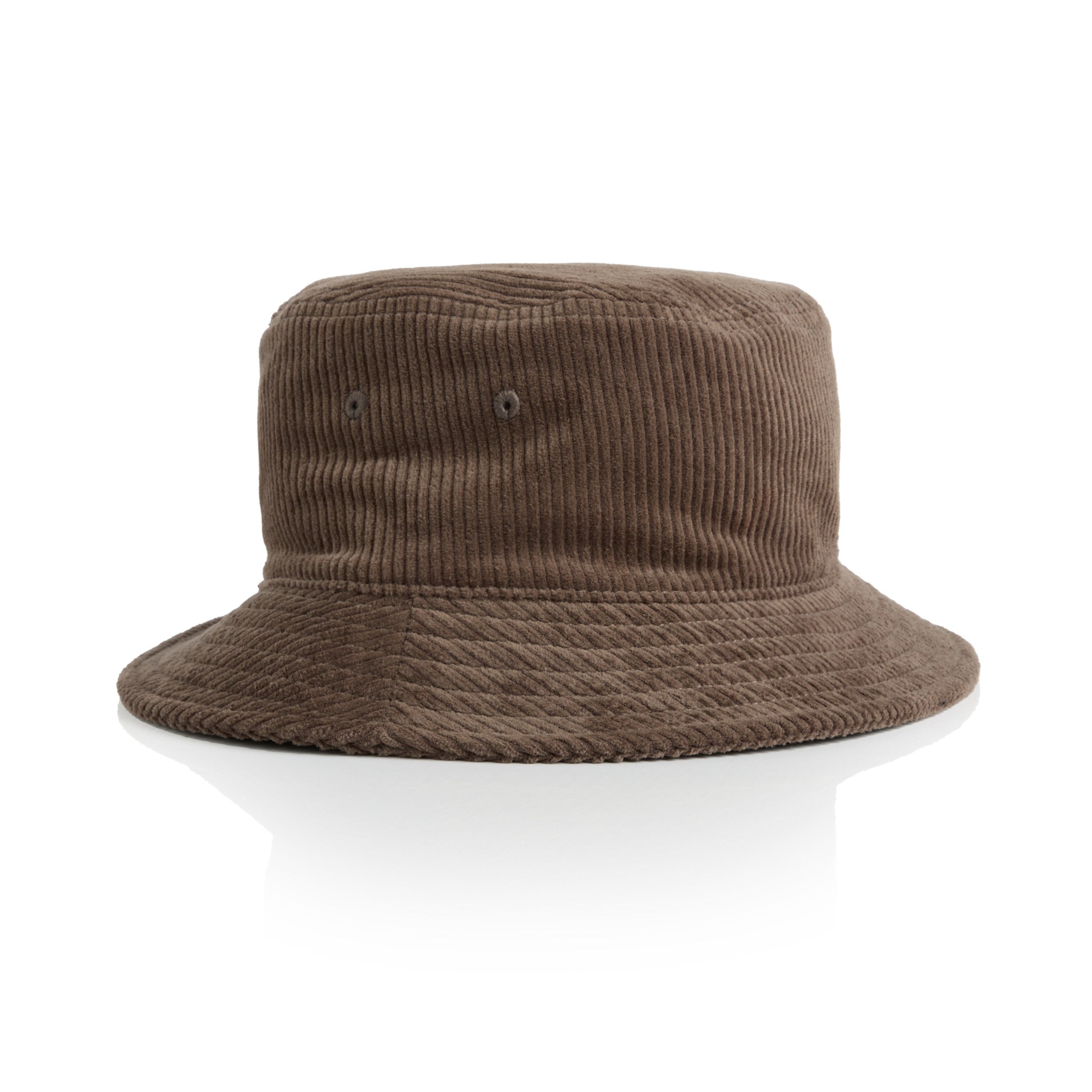 Cord Bucket Hat |  Arena custom Blanks - Arena Prints - Front - Walnut - Brown