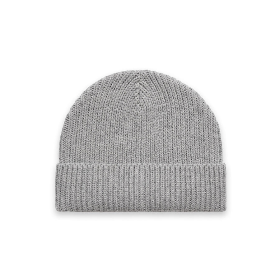 Gauge Beanie | Arena Custom Blanks - Arena Prints - Front - Athletic Heather - Grey