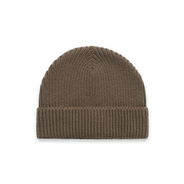 Gauge Beanie | Arena Custom Blanks - Arena Prints - Front - Walnut - Brown