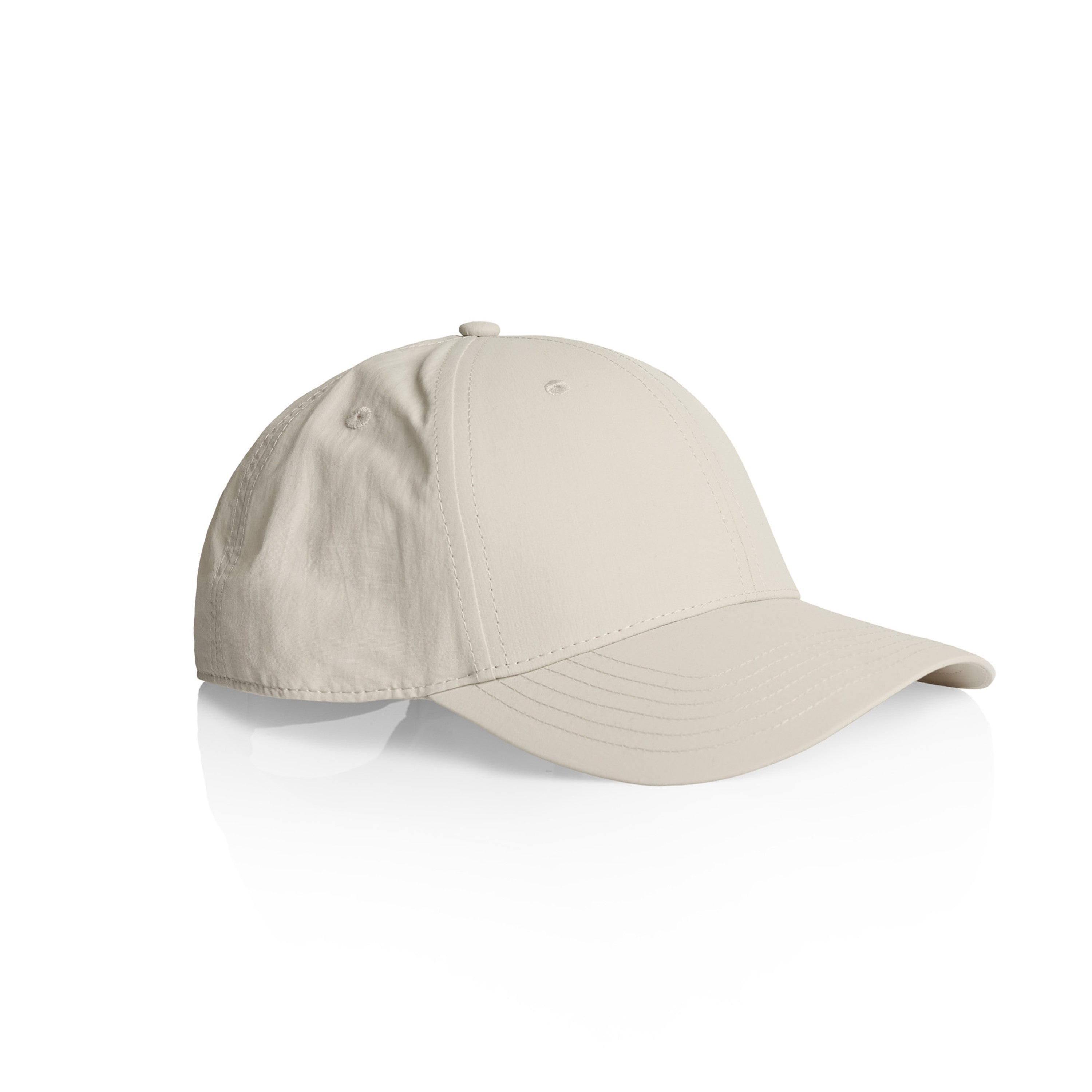 Icon Nylon Cap | Arena Custom Blanks - Arena Prints - Angle - Bone - Cream