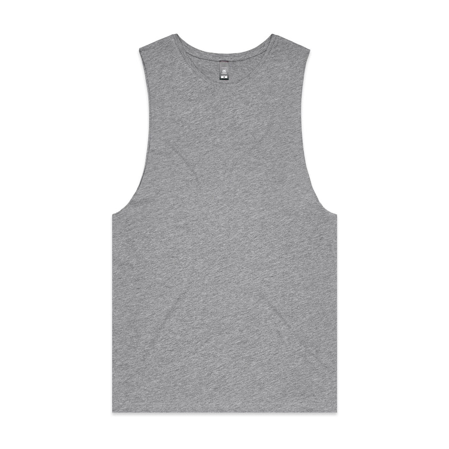 Men's Barnard Tank | Arena Custom Blanks - Arena Prints - Front - Athletic Heather - Grey