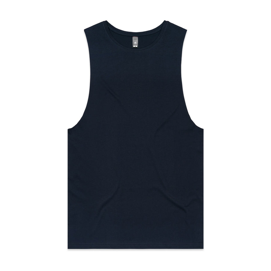 Men's Barnard Tank | Arena Custom Blanks - Arena Prints - Front - Navy - Blue