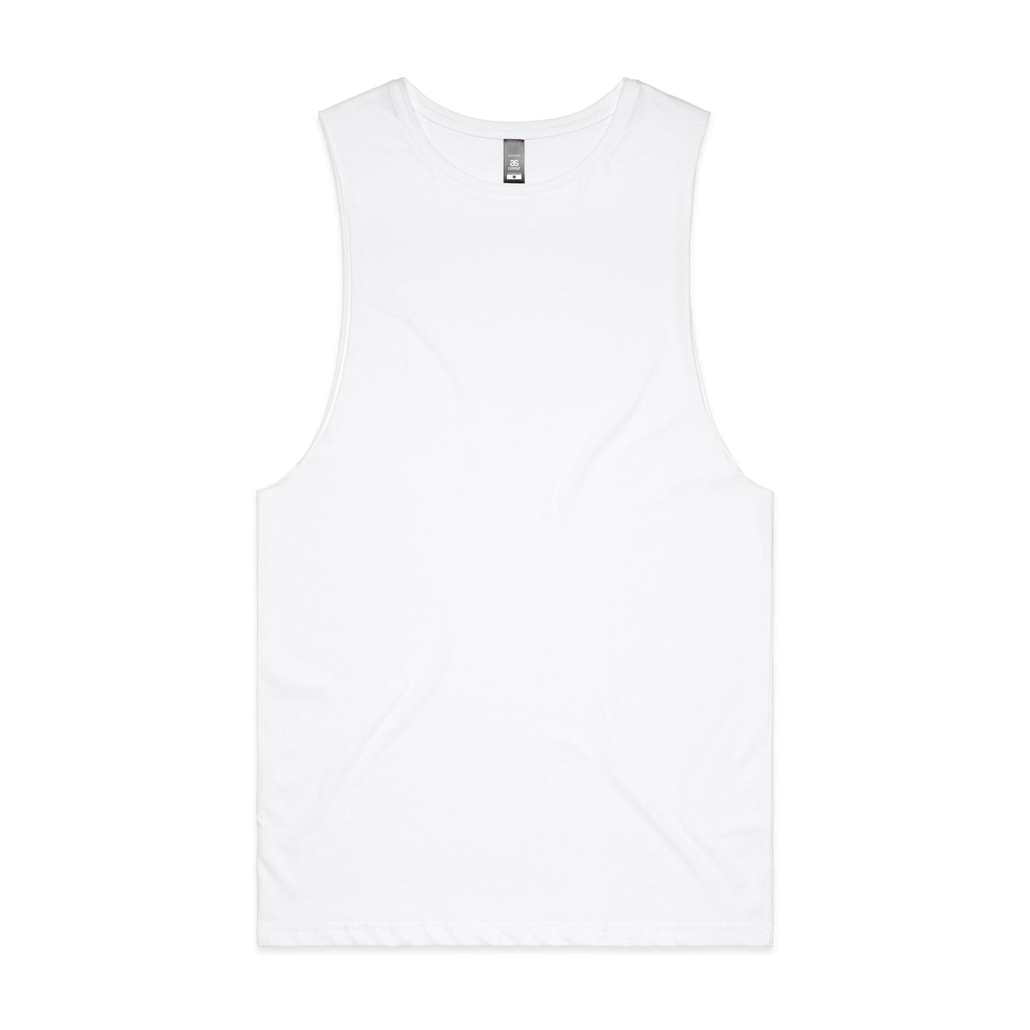 Men's Barnard Tank | Arena Custom Blanks - Arena Prints - Front - White