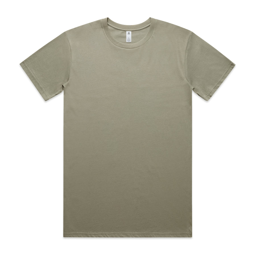 Men's Basic Tee Set B |  Arena Custom Blanks - Arena Prints - Front - Eucalyptus - Green