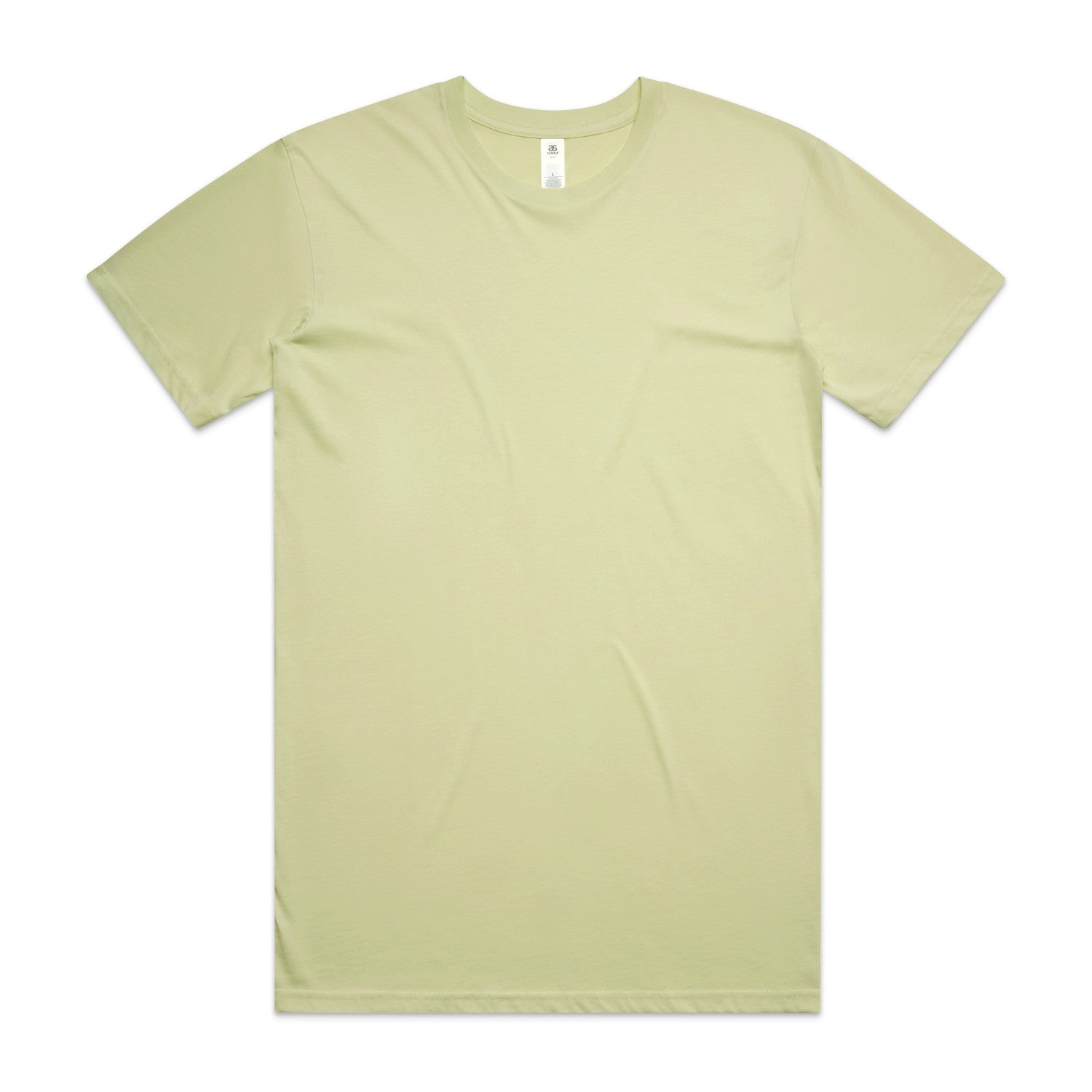 Men's Basic Tee Set C |  Arena Custom Blanks - Arena Prints - Front - Lime - Yellow
