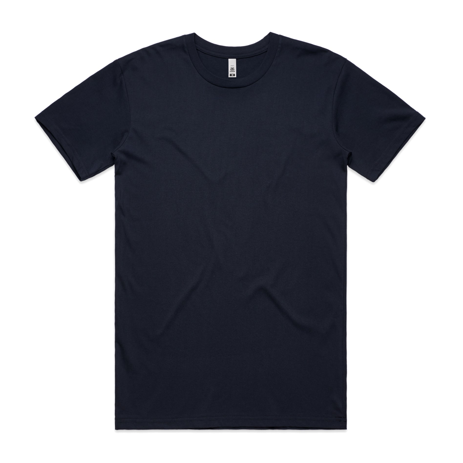 Men's Basic Tee Shirt Set A | Arena Custom Blanks - Arena Prints - Front - Navy - Blue