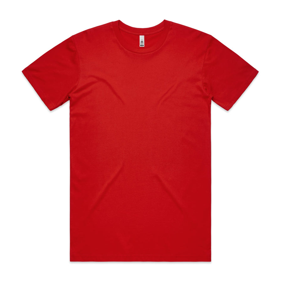 Men's Basic Tee Shirt Set A | Arena Custom Blanks - Arena Prints - Front - Red