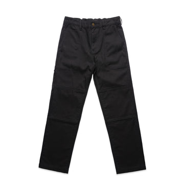 Men's Canvas Pants |  Arena Custom Blanks - Arena Prints - Front - Black