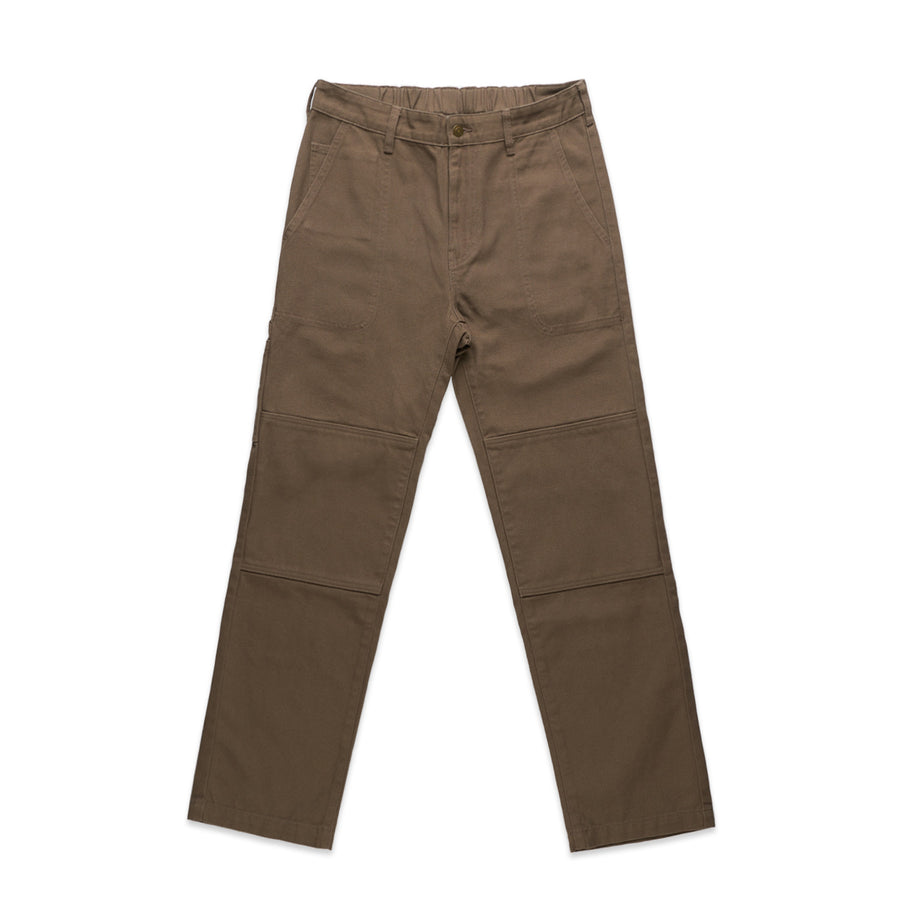 Men's Canvas Pants |  Arena Custom Blanks - Arena Prints - Front - Walnut - Brown