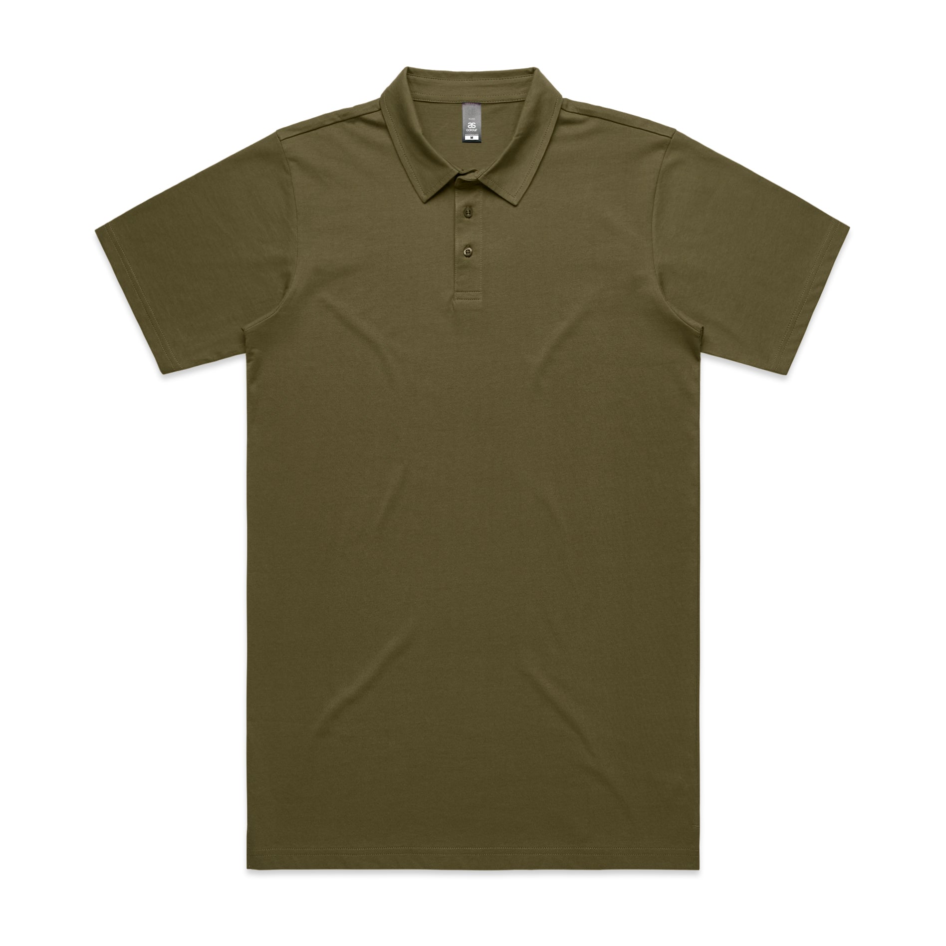 Men's Chad Polo | Arena Custom Blanks - Arena Prints - Front - Army - Green