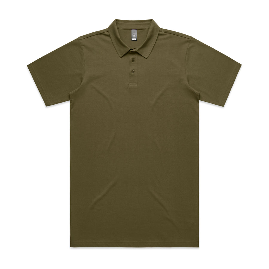 Men's Chad Polo | Arena Custom Blanks - Arena Prints - Front - Army - Green