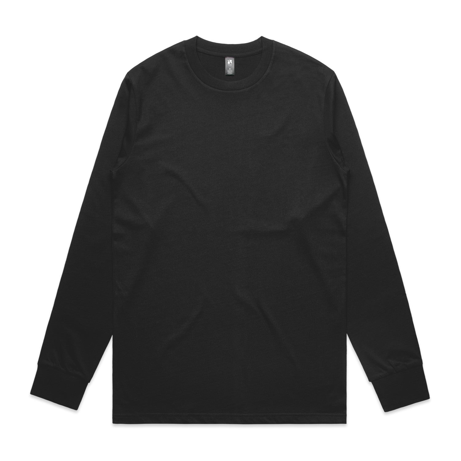 Men's Classic Long Sleeve Tee | Arena Custom Blanks - Arena Prints - Front - Black - Black