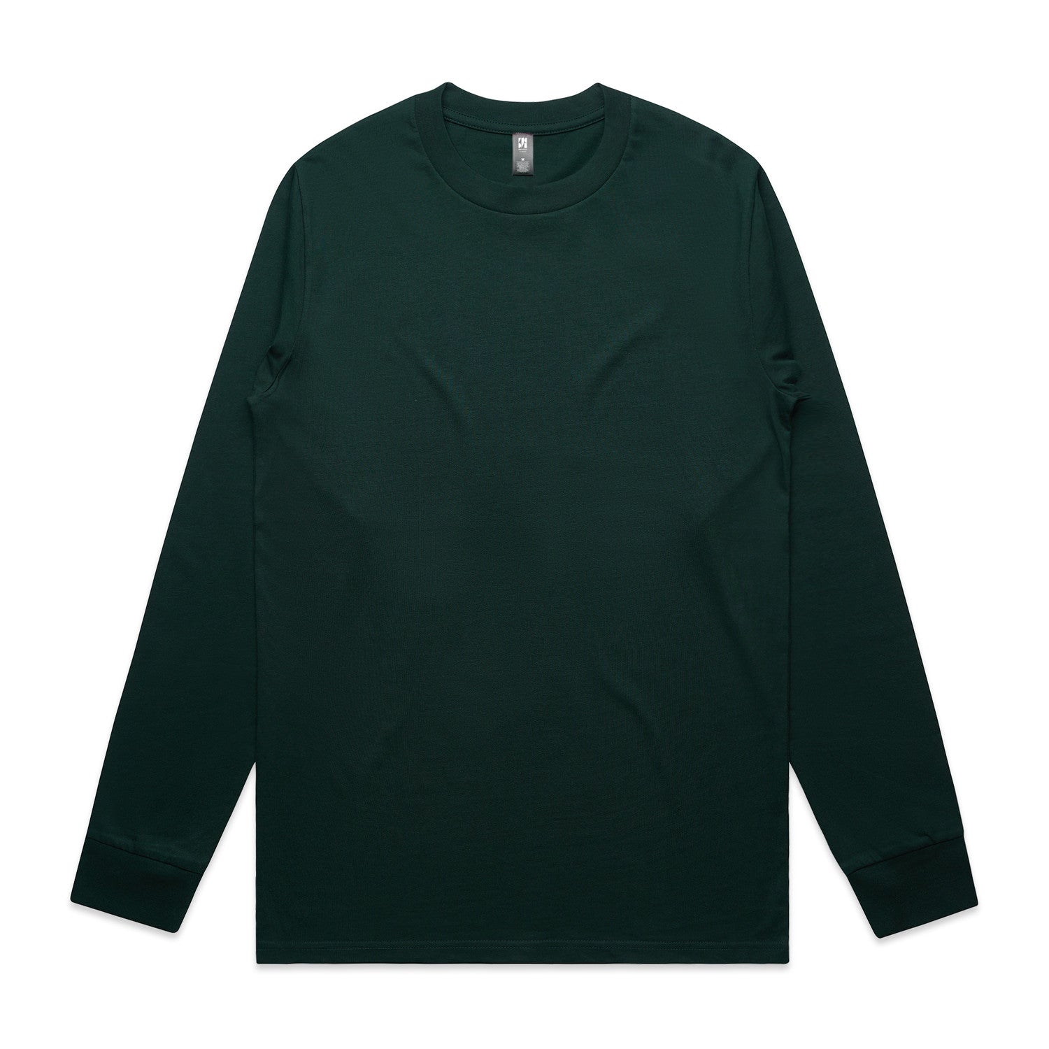 Men's Classic Long Sleeve Tee | Arena Custom Blanks - Arena Prints - Front - Pine Green - Green