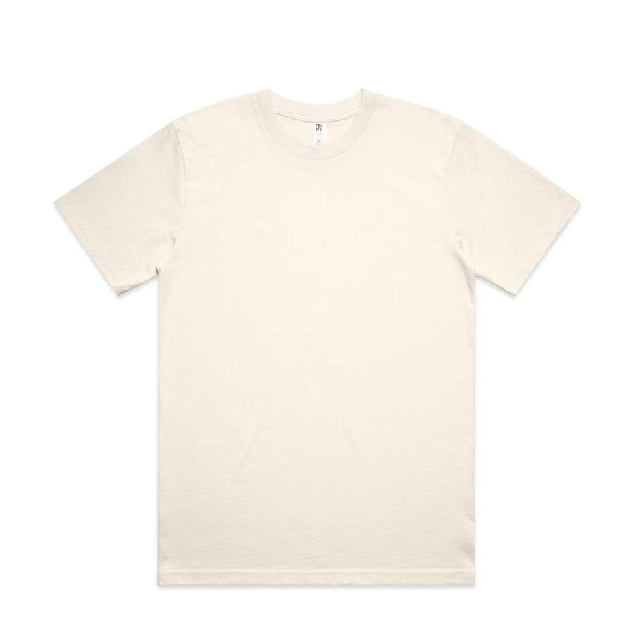 Men's Classic Minus Tee | Arena Custom Blanks - Arena Prints - Front - Ecru - Cream