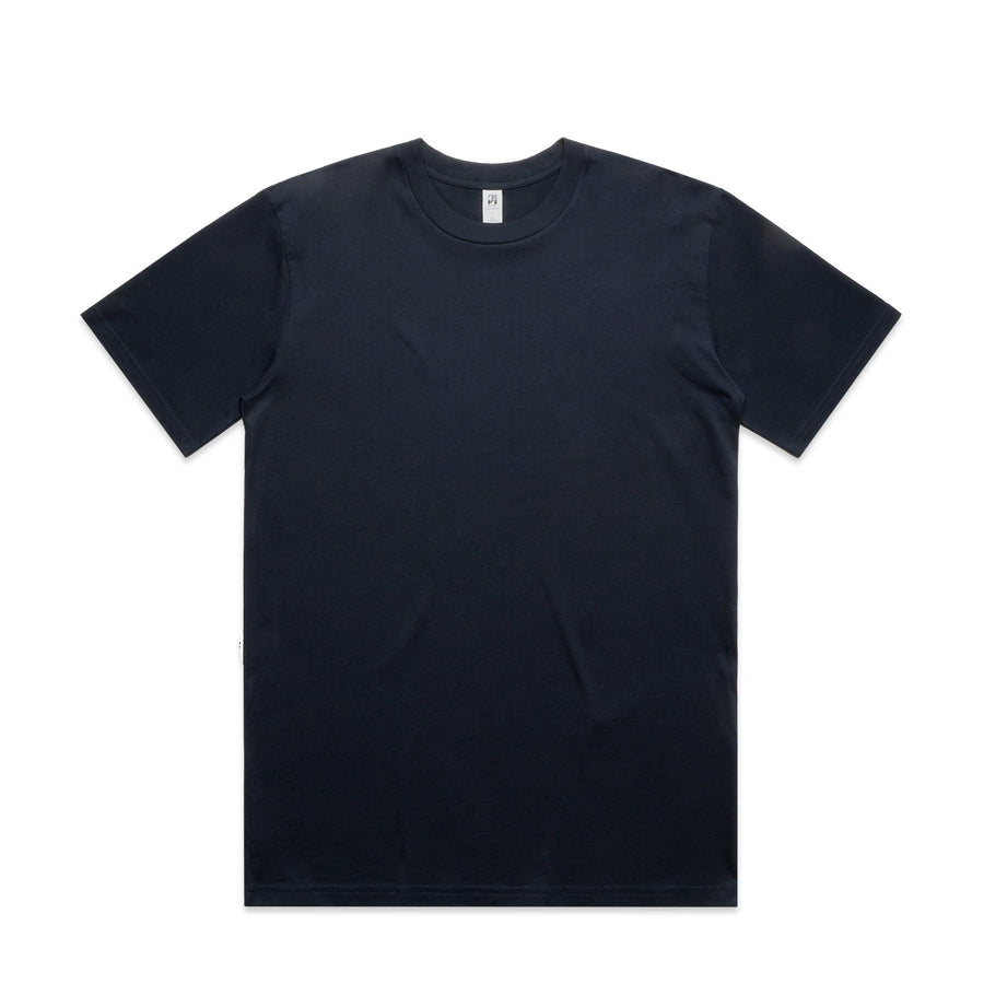 Men's Classic Minus Tee | Arena Custom Blanks - Arena Prints - Front - Navy - Blue