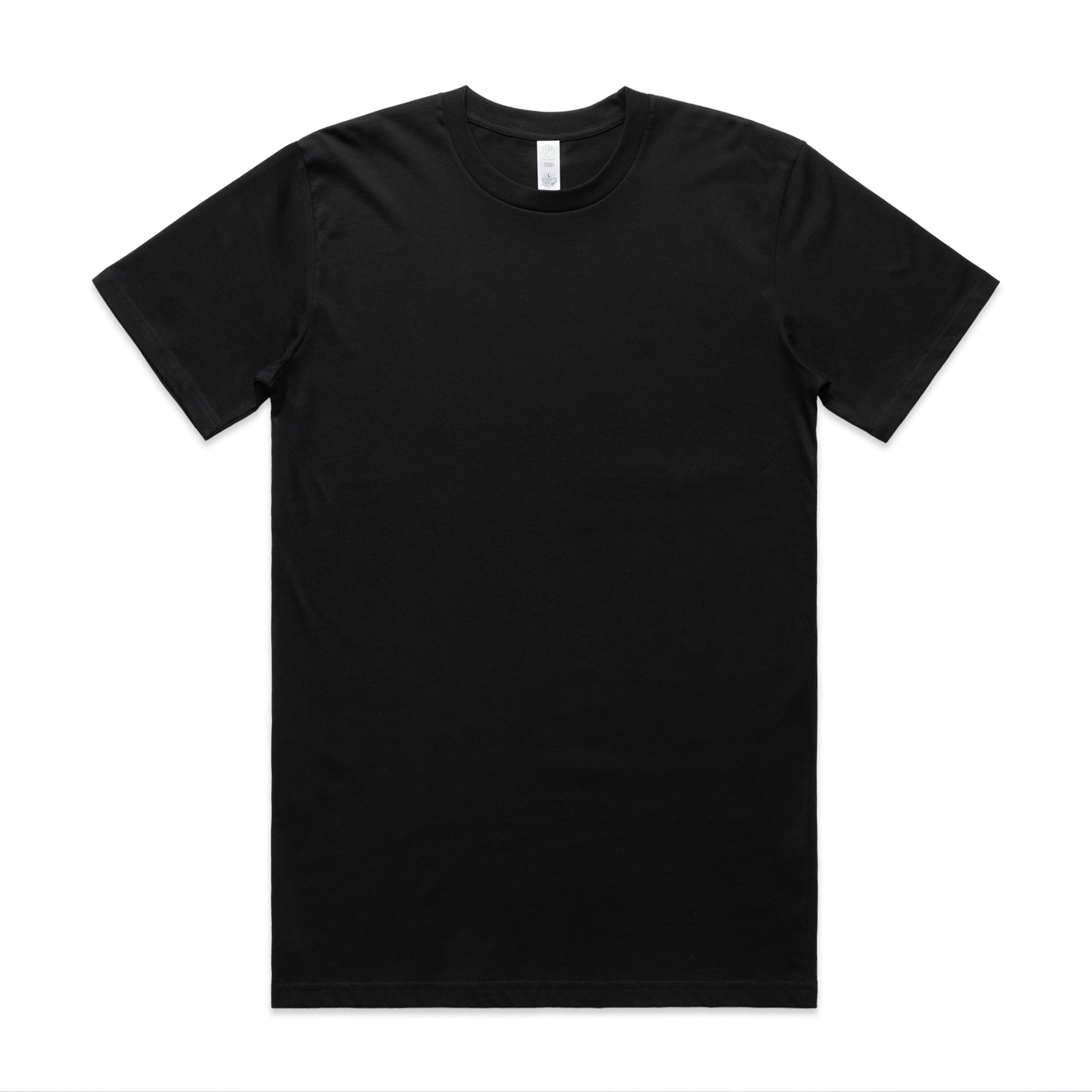 Men's Classic Organic Tee |  Arena Custom Blanks - Arena Prints - Front - Black