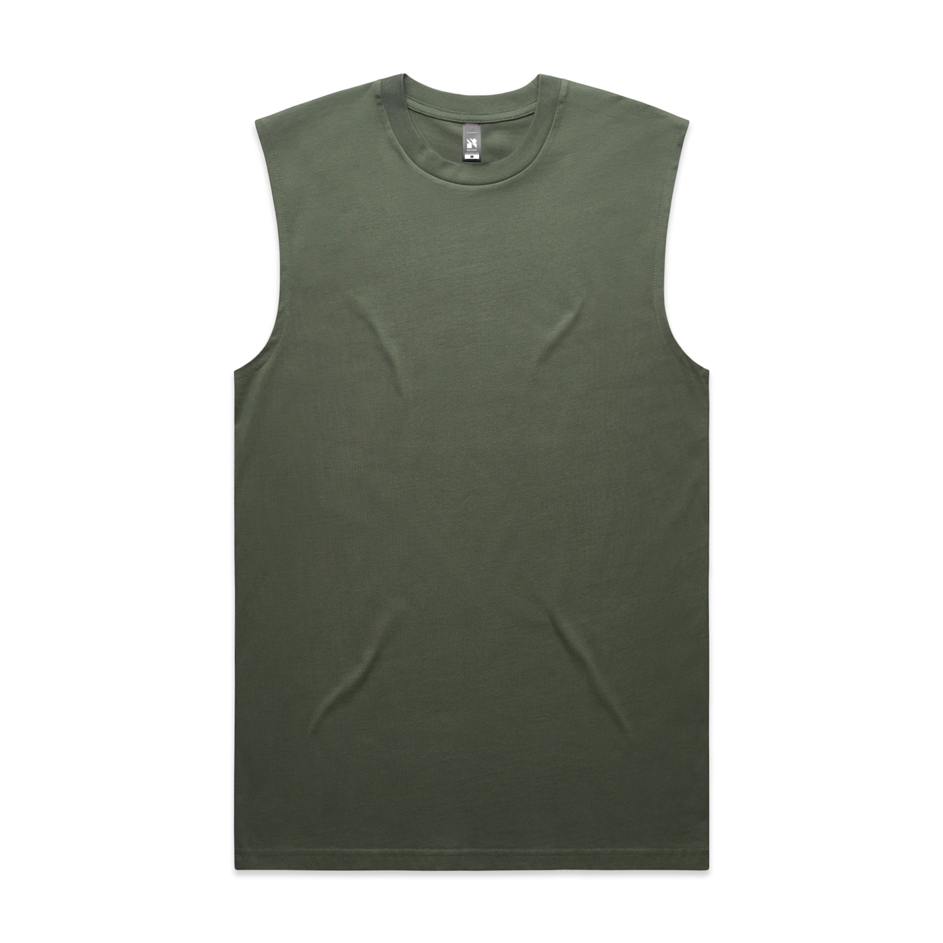 Men's Classic Tank | Arena Custom Blanks - Arena Prints - Front - Cypress - Green