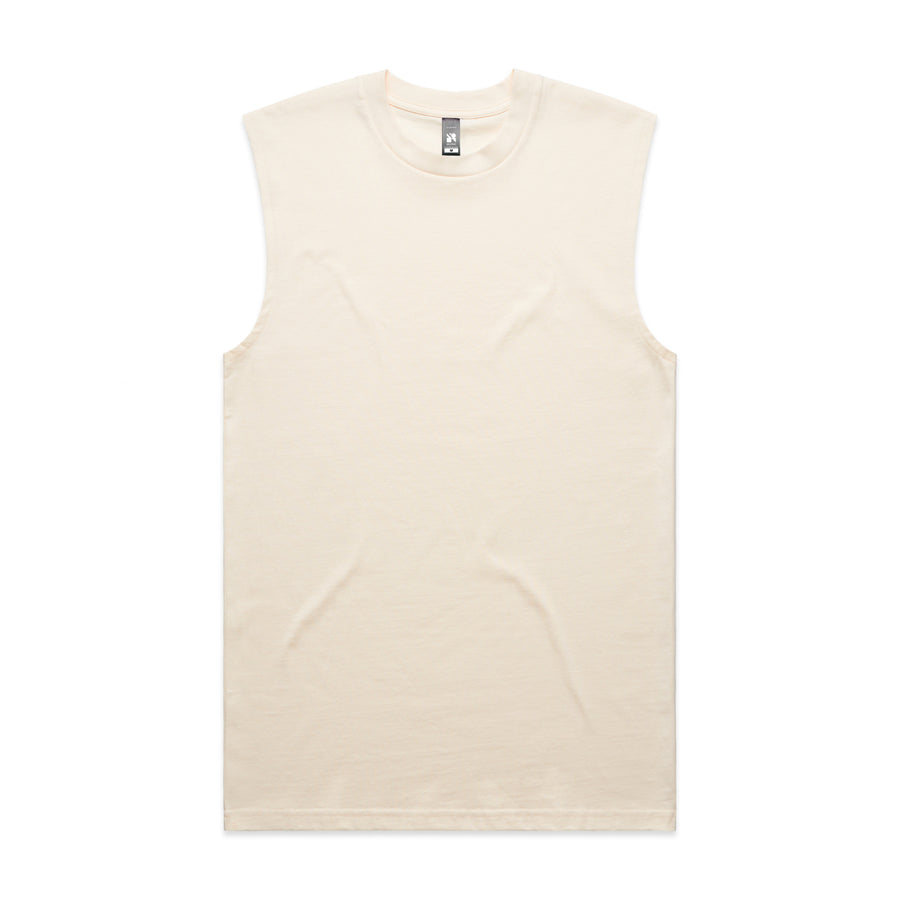 Men's Classic Tank | Arena Custom Blanks - Arena Prints - Front - Ecru - Cream