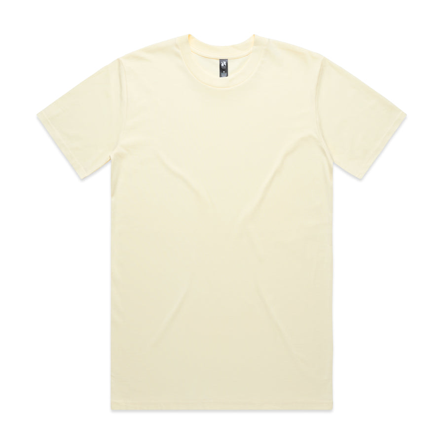 Men's Classic Tee Shirt Set A | Arena Custom Blanks - Arena Prints - Front - Butter - Cream