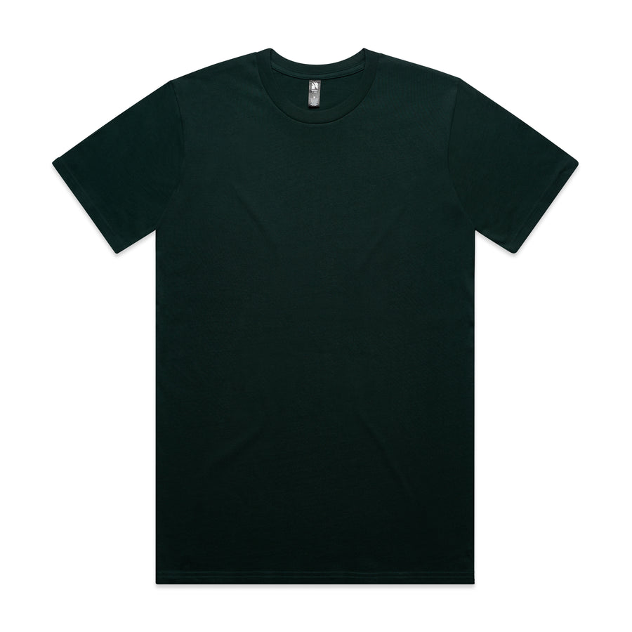 Men's Classic Tee Shirt Set A | Arena Custom Blanks - Arena Prints - Front - Pine Green - Green 