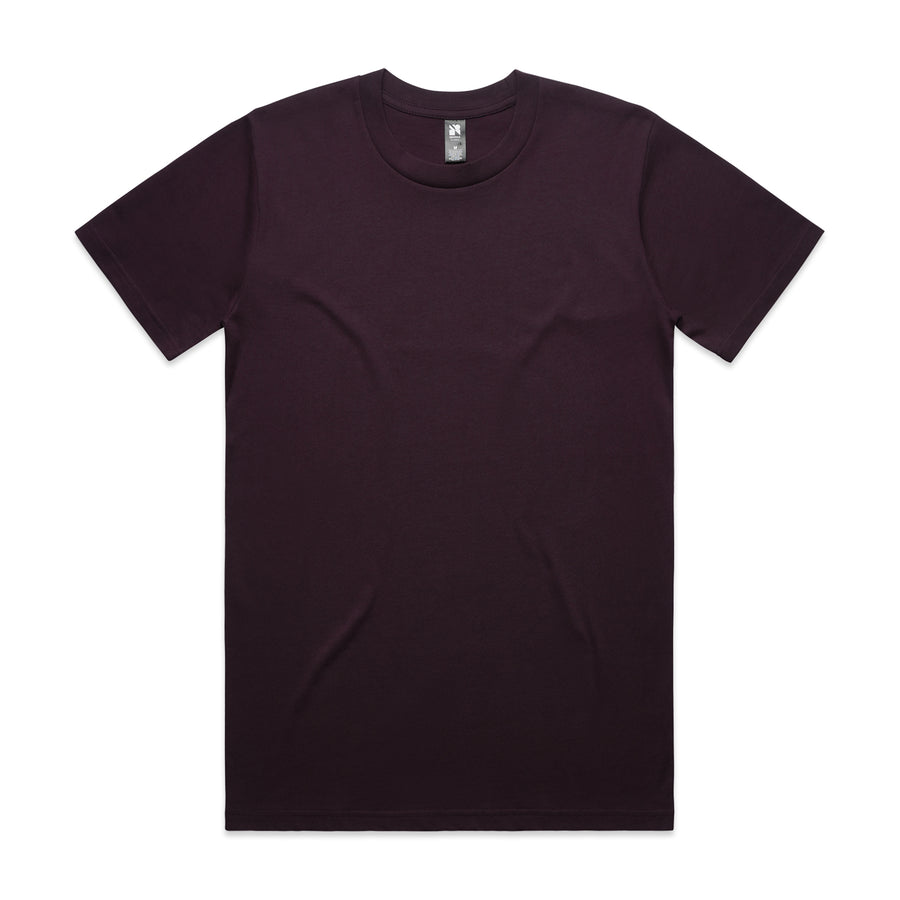 Men's Classic Tee Shirt Set A | Arena Custom Blanks - Arena Prints - Front - Plum - Purple
