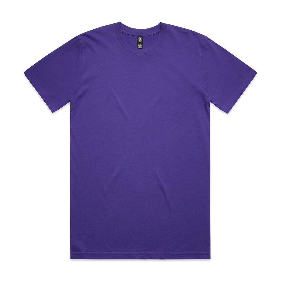 Men's Classic Tee Shirt Set A | Arena Custom Blanks - Arena Prints - Front - Violet - Purple  
