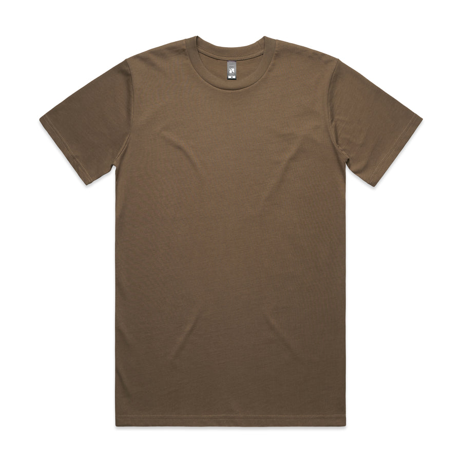 Men's Classic Tee Shirt Set B | Arena Custom Blanks - Arena Prints - Front - Walnut - Brown