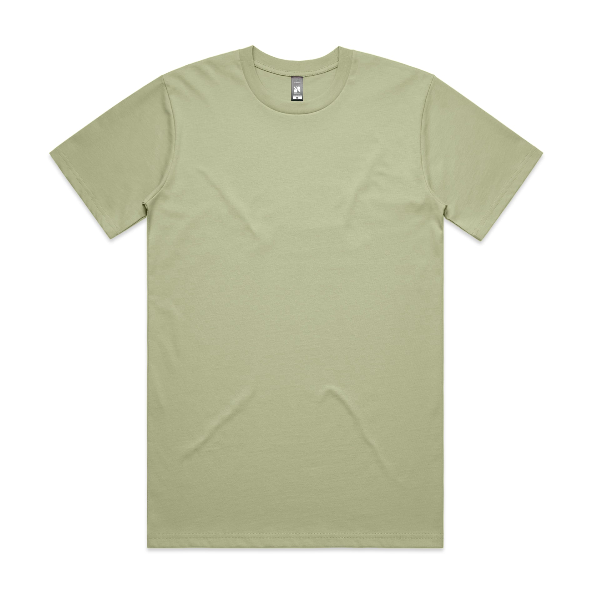 Men's Classic Tee Shirt Set C | Arena Custom Blanks - Arena Prints - Front - Pistachio - Green